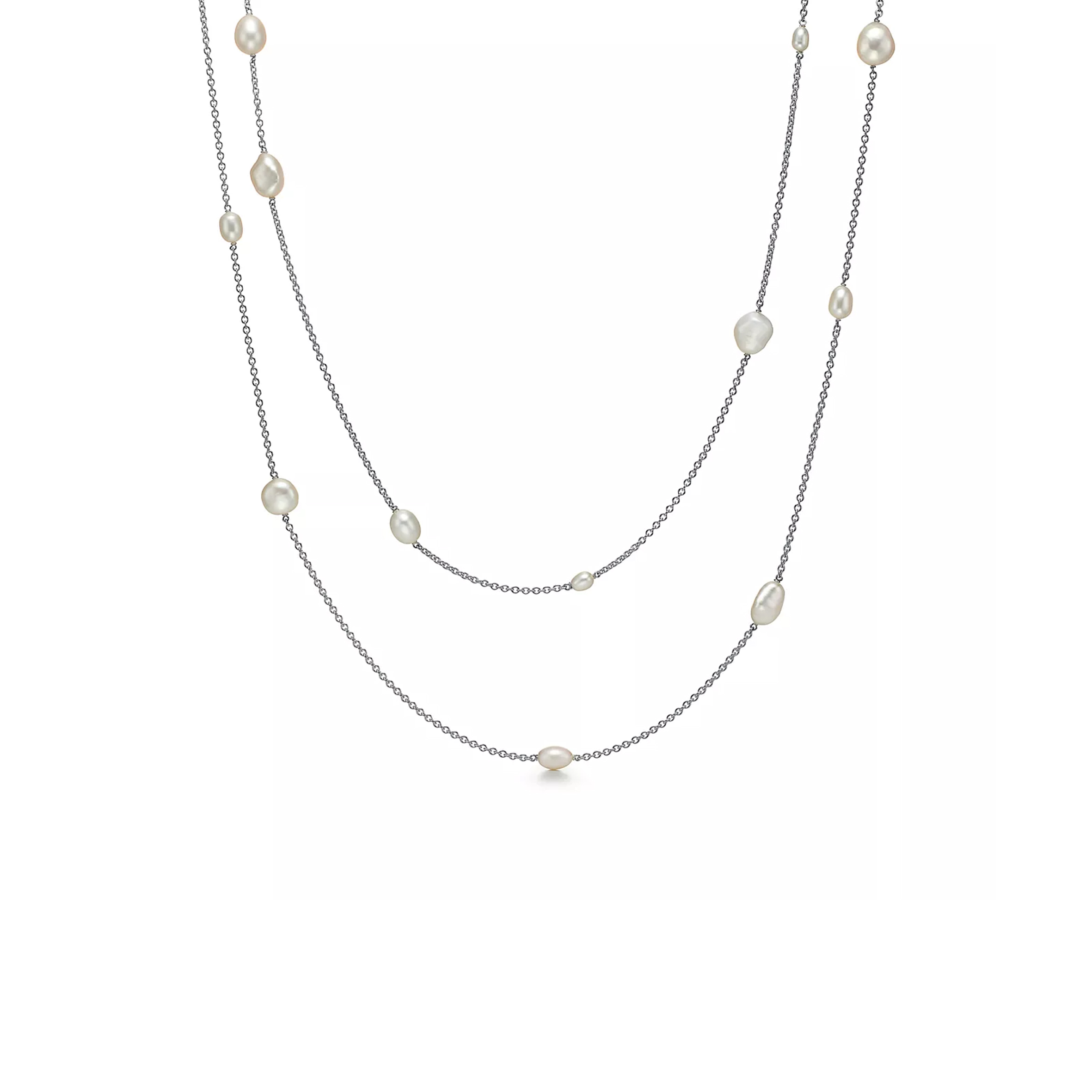 TIFFANY ELSA PERETTI® PEARLS BY THE YARD™ SPRINKLE NECKLACE 60764018